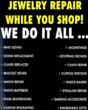 Fast Fix jewelry repair in St Petersburg Tampa FL